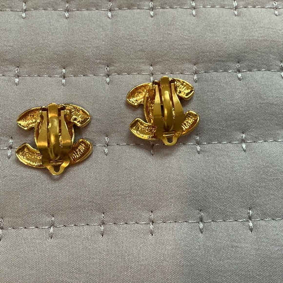 CHANEL CC Necklace and CC Clip Earrings - Picture 10 of 11